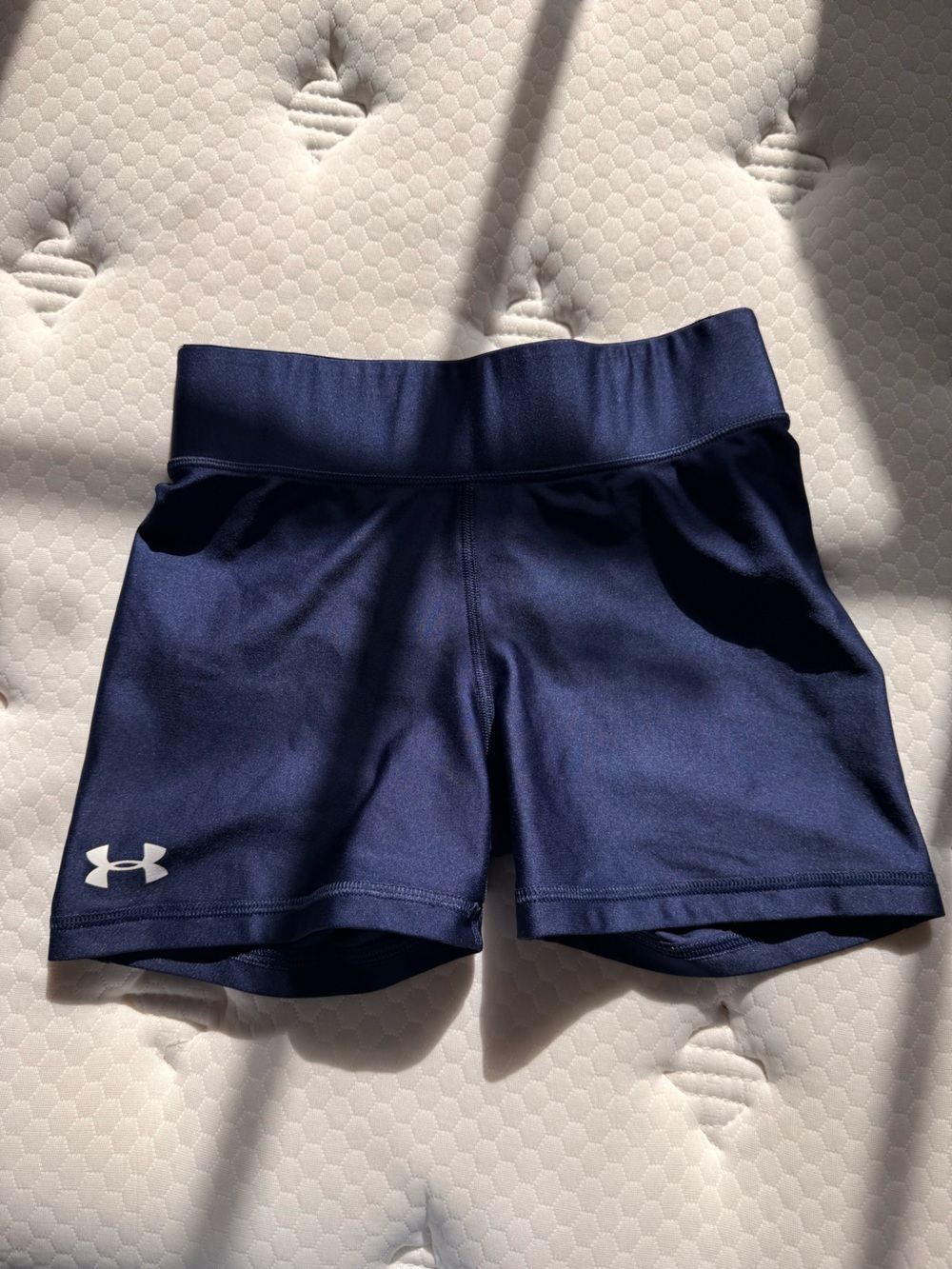 Under Armour Navy Compression HeatGear Shorts